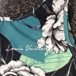 Louis Vuitton body swim suit !Vintage floral